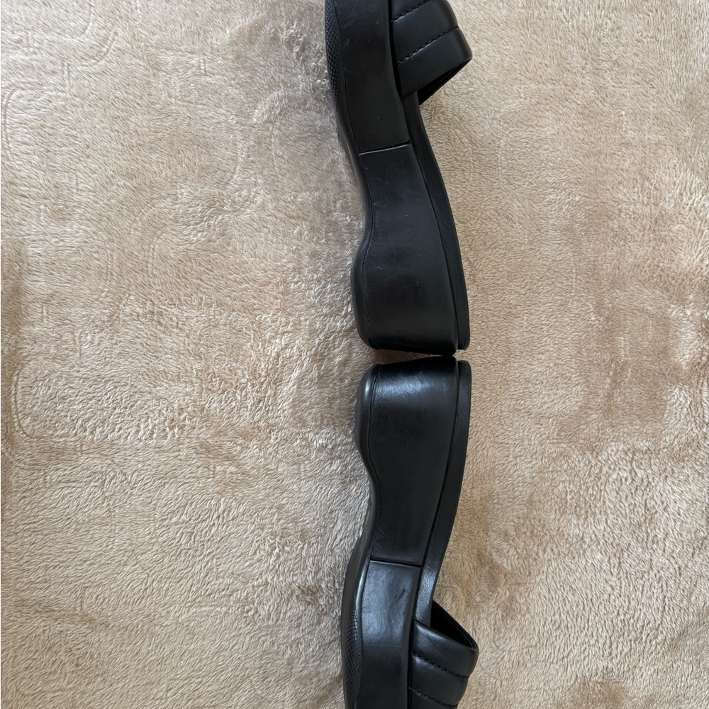 Prada Black Slide Sandals - Picture 3 of 8